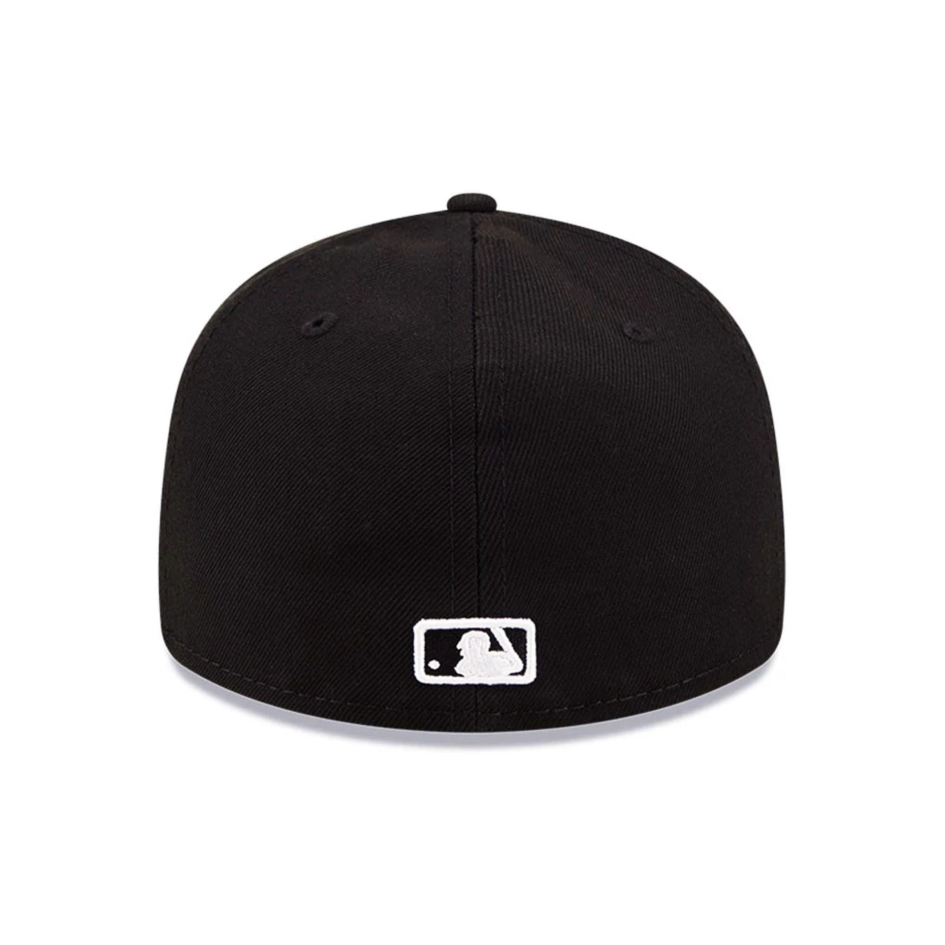 Pictured is this LA Angels Black Low Profile 59FIFTY Fitted Cap 7