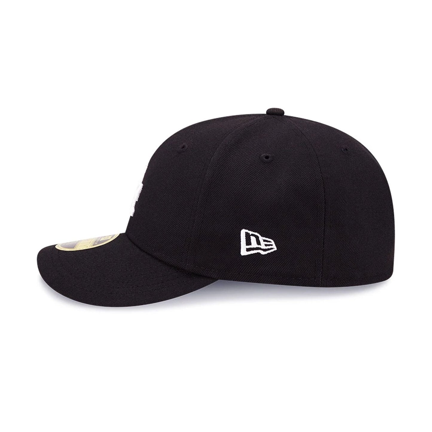 Pictured is this LA Dodgers MLB Black Low Profile 59FIFTY Fitted cap. 5
