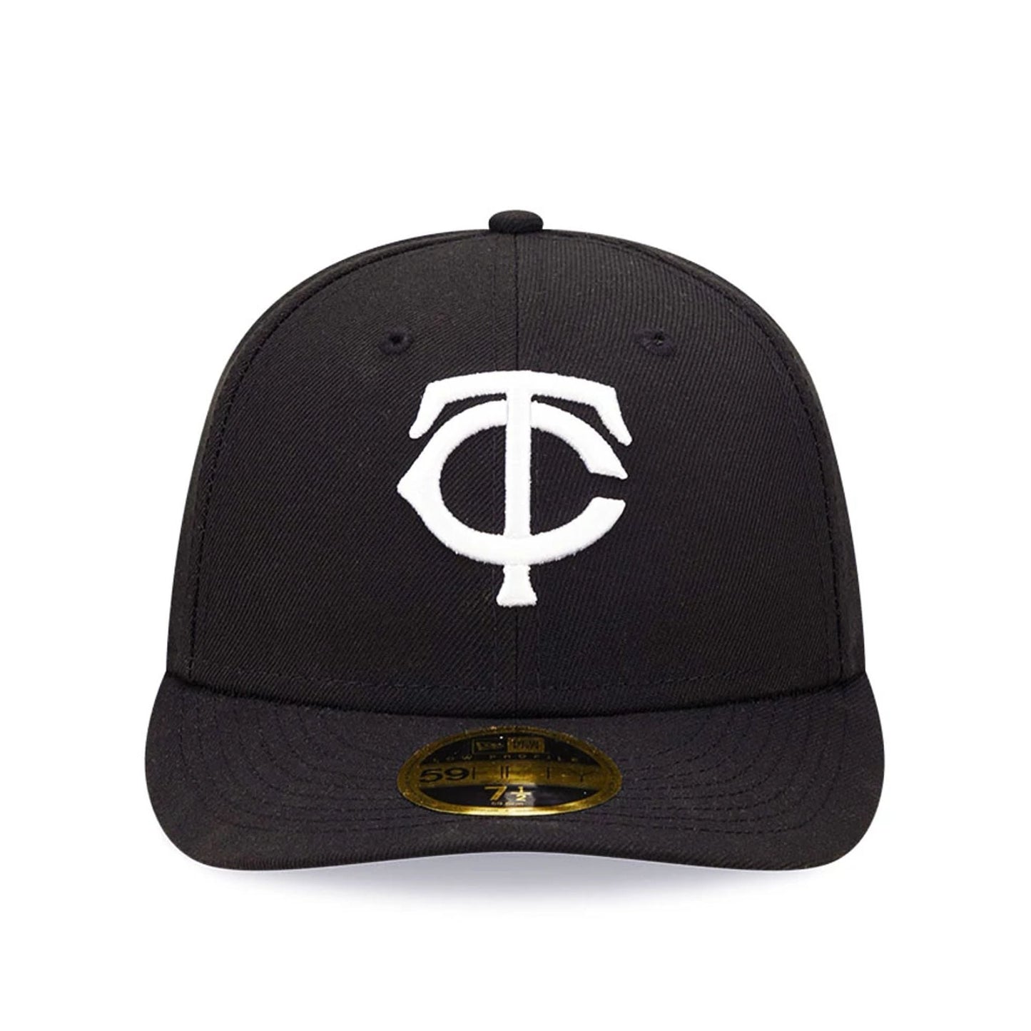 Pictured is this Minnesota Twins Black Low Profile 59FIFTY Fitted Cap 3