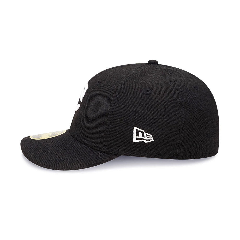 Pictured is this Minnesota Twins Black Low Profile 59FIFTY Fitted Cap 5