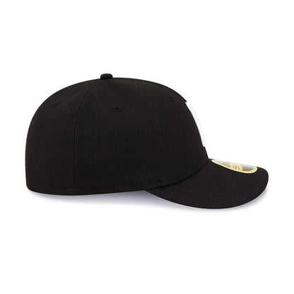 Pictured is this Pittsburgh Pirates MLB Black Low Profile 59FIFTY Fitted cap. 6