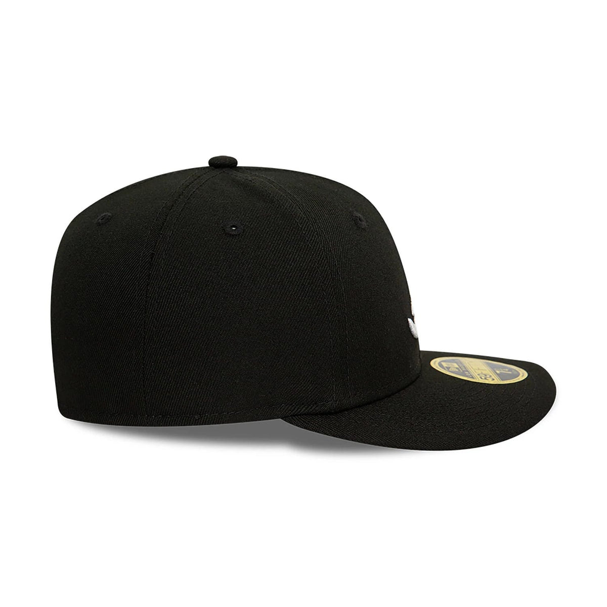Pictured is this Atlanta Braves Black Low Profile 59FIFTY Fitted Cap 6