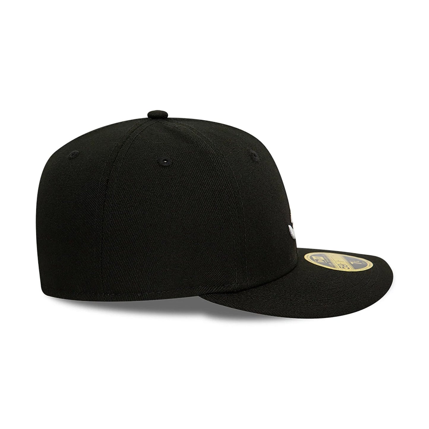 Pictured is this Atlanta Braves Black Low Profile 59FIFTY Fitted Cap 6
