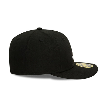 Pictured is this Atlanta Braves Black Low Profile 59FIFTY Fitted Cap 6