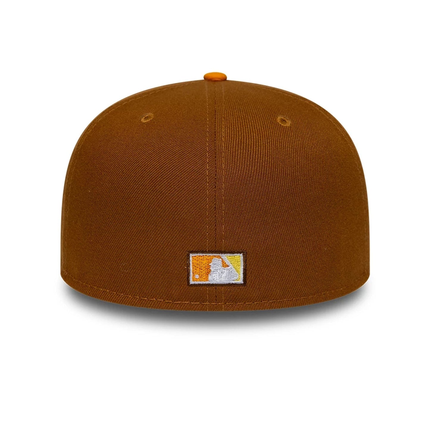 Pictured is this MLB Cooperstown Houston Astros 59FIFTY Fitted cap in brown. 5