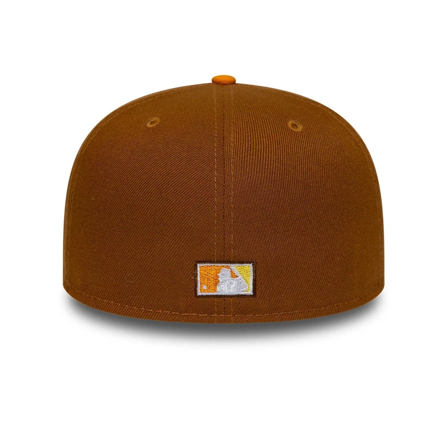 Pictured is this MLB Cooperstown Houston Astros 59FIFTY Fitted cap in brown. 5