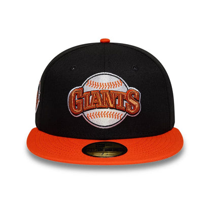 Pictured is this MLB Cooperstown San Francisco Giants 59FIFTY Fitted cap in black. 3