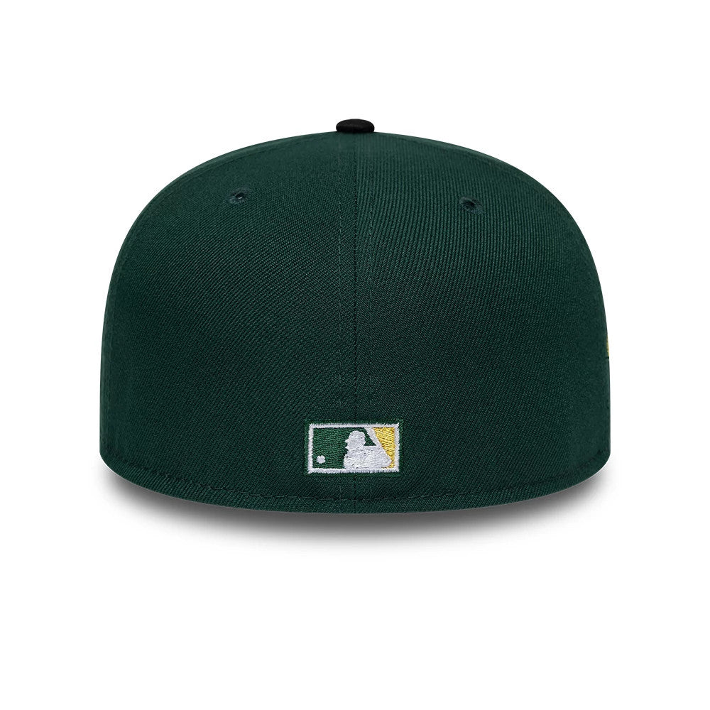 Pictured is this MLB Cooperstown Houston Astros 59FIFTY Fitted cap in green & black. 5