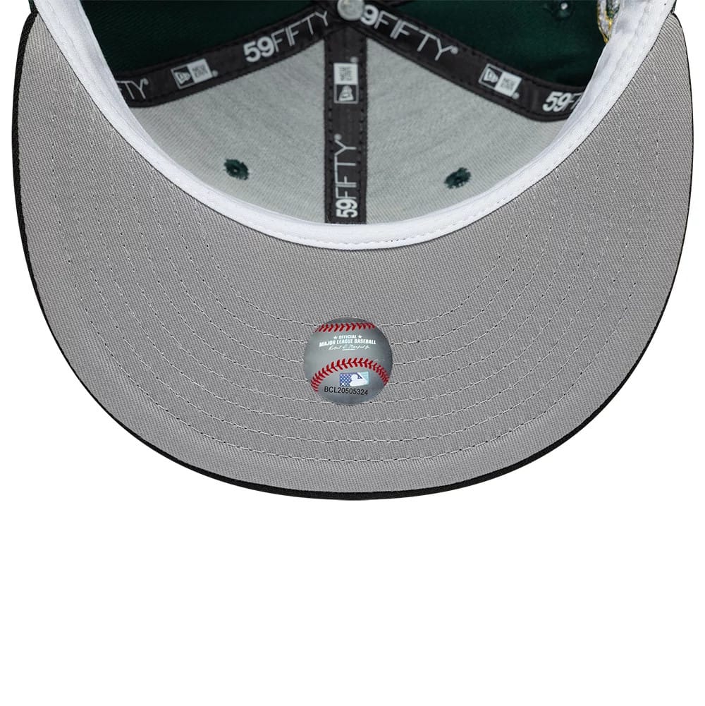 Pictured is this MLB Cooperstown Houston Astros 59FIFTY Fitted cap in green & black. 2