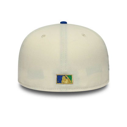 Pictured is this MLB Cooperstown Texas Rangers 59FIFTY Fitted cap in white. 5