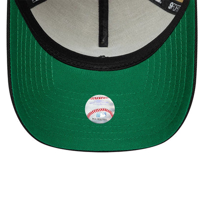 Pictured is this MLB Vegas LA Dodgers 9FORTY A-Frame cap in gold. 2