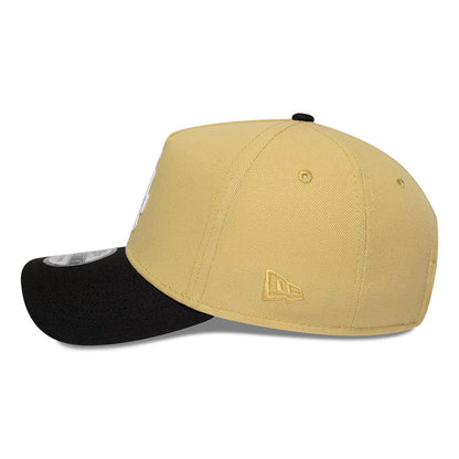 Pictured is this MLB Vegas LA Dodgers 9FORTY A-Frame cap in gold. 6