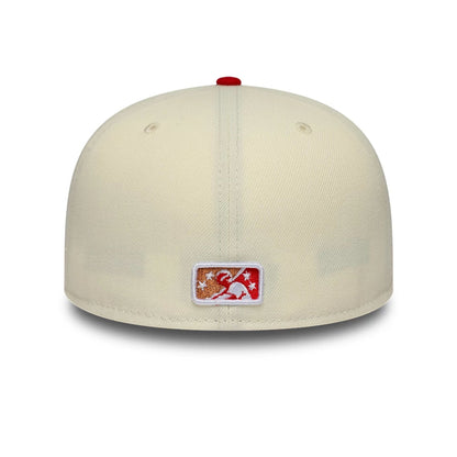 Pictured is this MiLB Hometown Buffalo Bisons 59FIFTY Fitted cap in white. 5
