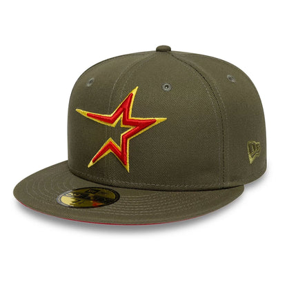 Pictured is this MLB Cooperstown Houston Astros 59FIFTY Fitted cap in green. 4