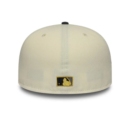 Pictured is this MLB Cooperstown Houston Astros 59FIFTY Fitted cap in white. 5