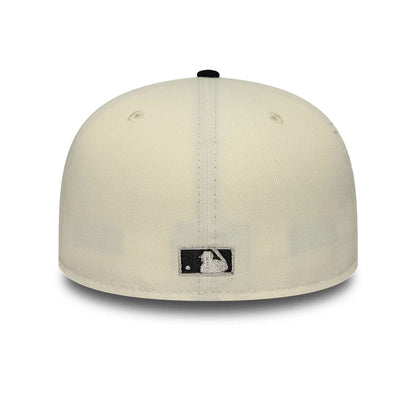 Pictured is this MLB Cooperstown Seattle Mariners 59FIFTY Fitted cap in white. 5