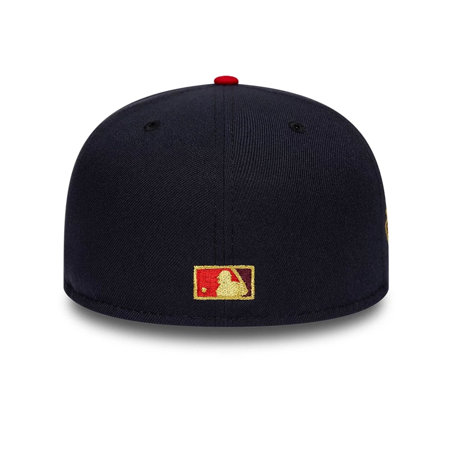 Pictured is this MLB Cooperstown Boston Red Sox 59FIFTY Fitted cap in navy. 5