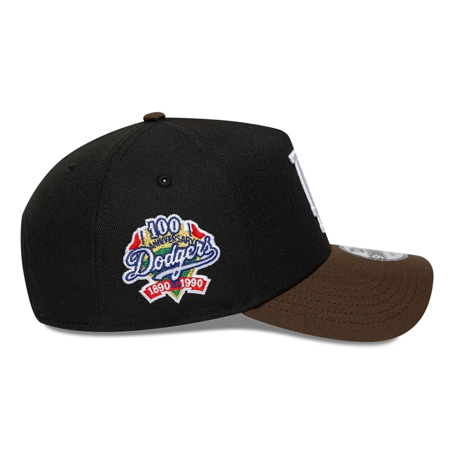 Pictured is this MLB Cooperstown LA Dodgers 9FORTY A-Frame cap in black. 5