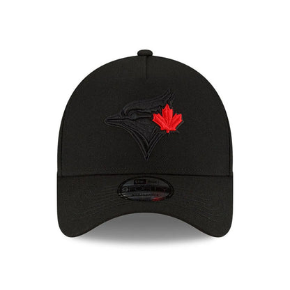 Pictured is this MLB Cooperstown Toronto Blue Jays 9FORTY A-Frame cap in black. 3