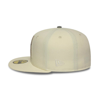 Pictured is this MLB Cooperstown Anniversary Houston Astros 59FIFTY Fitted cap in white. 7