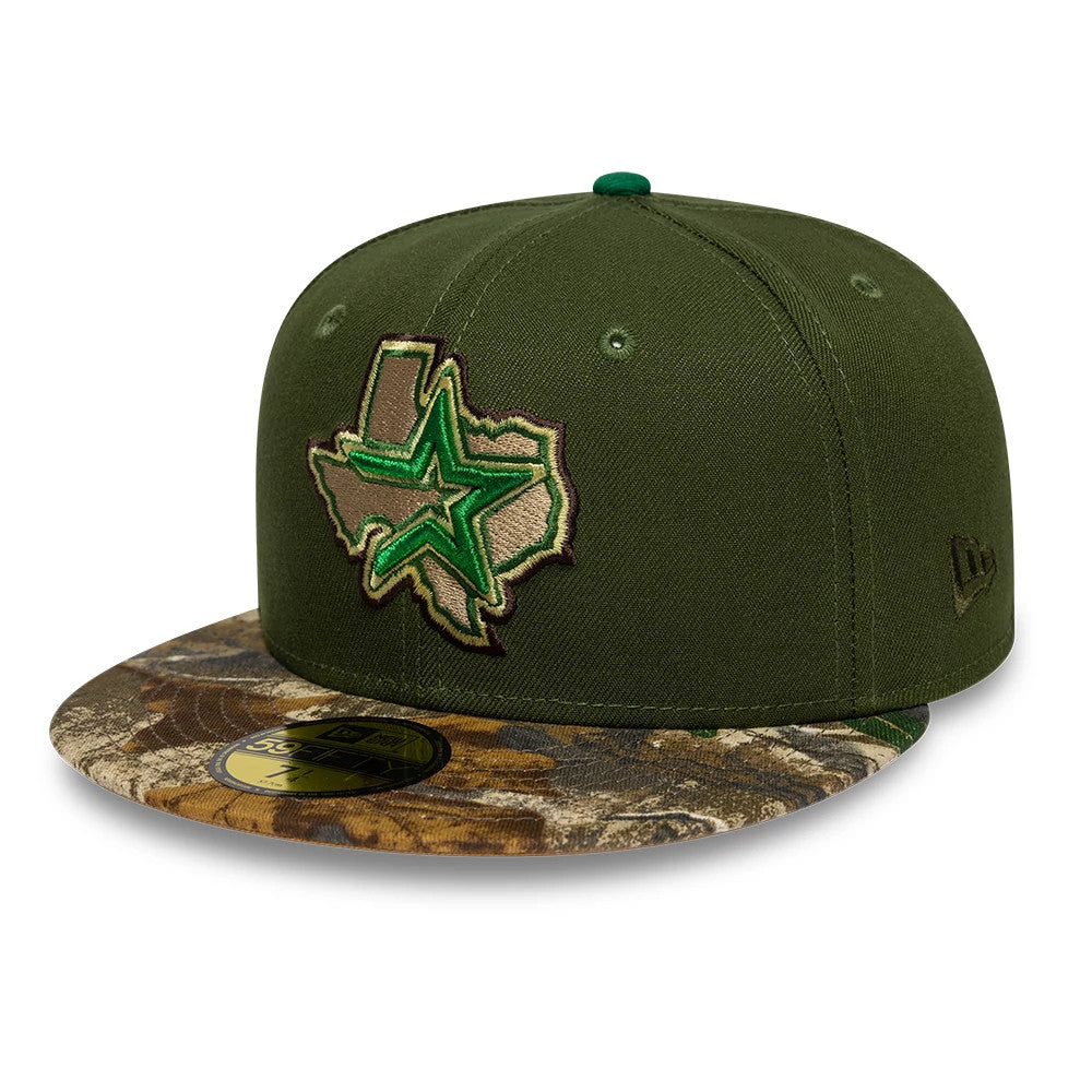 Pictured is this MLB Cooperstown Houston Astros 59FIFTY Fitted cap in dark green. 4