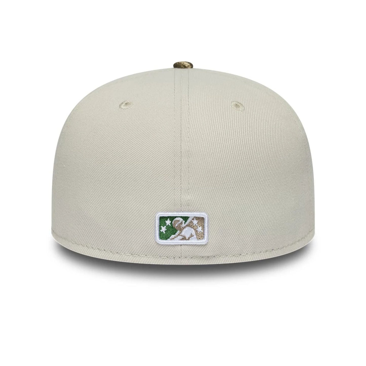 Pictured is this MiLB Hometown Buffalo Bisons 59FIFTY Fitted cap in Beige. 5