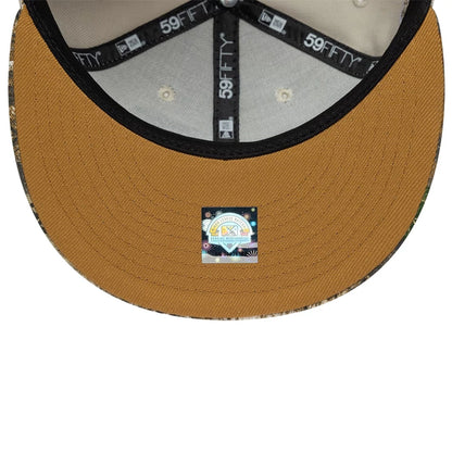 Pictured is this MiLB Hometown Buffalo Bisons 59FIFTY Fitted cap in Beige. 2