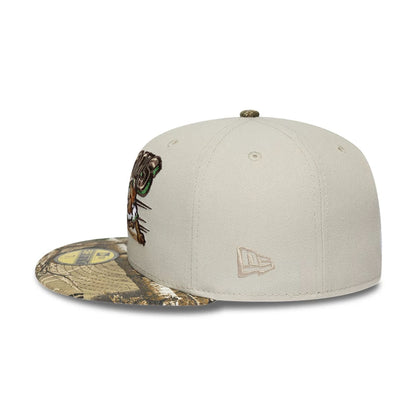 Pictured is this MiLB Hometown Buffalo Bisons 59FIFTY Fitted cap in Beige. 7