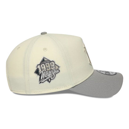 Pictured is this MLB Cooperstown New York Yankees 9FORTY A-Frame cap in white. 4