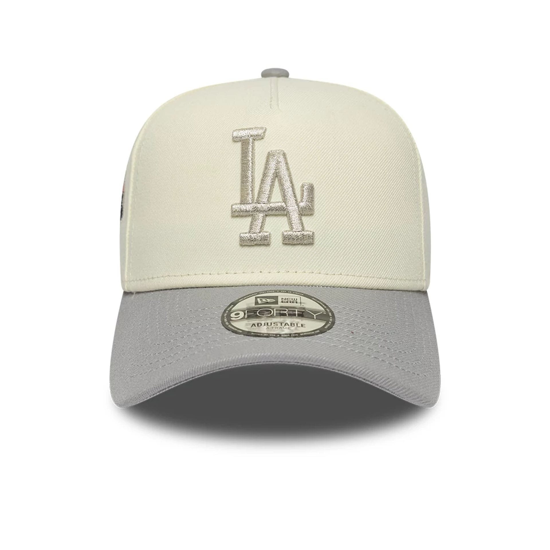 Pictured is this MLB Cooperstown LA Dodgers 9FORTY A-Frame cap in white. 2