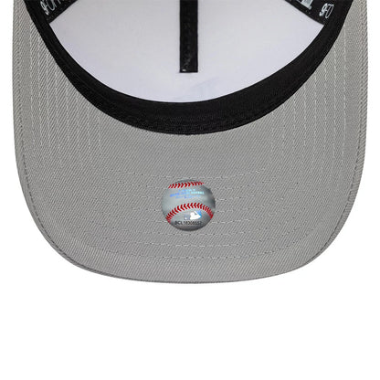 Pictured is this MLB Cooperstown LA Dodgers 9FORTY A-Frame cap in white & grey. 6