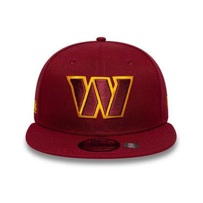 This is a Washington Commanders NFL Dark Red 9FIFTY Snapback Adjustable Cap 3