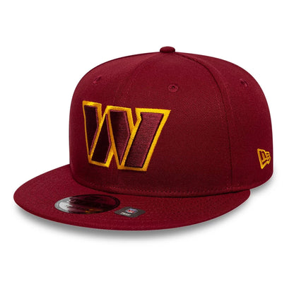 This is a Washington Commanders NFL Dark Red 9FIFTY Snapback Adjustable Cap 4