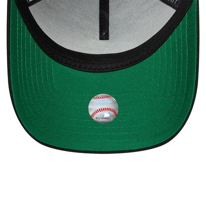 Pictured is this MLB Cooperstown Seattle Mariners 9FORTY A-Frame cap in black. 2