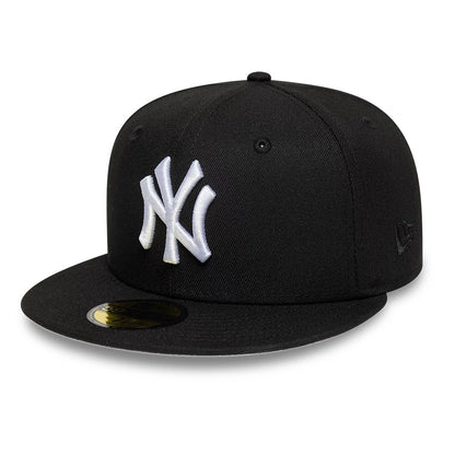 Pictured is this MLB Cooperstown New York Yankees 59FIFTY Fitted cap in black. 4