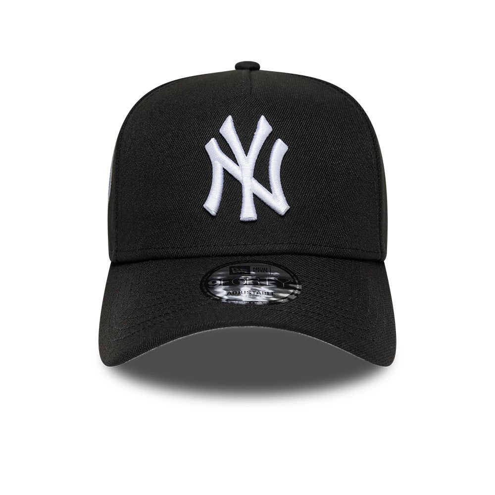 Pictured is this MLB Cooperstown New York Yankees 9FORTY A-Frame cap in black. 3