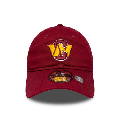 This is a Washington Commanders NFL Burgundy 9TWENTY Adjustable Cap 2