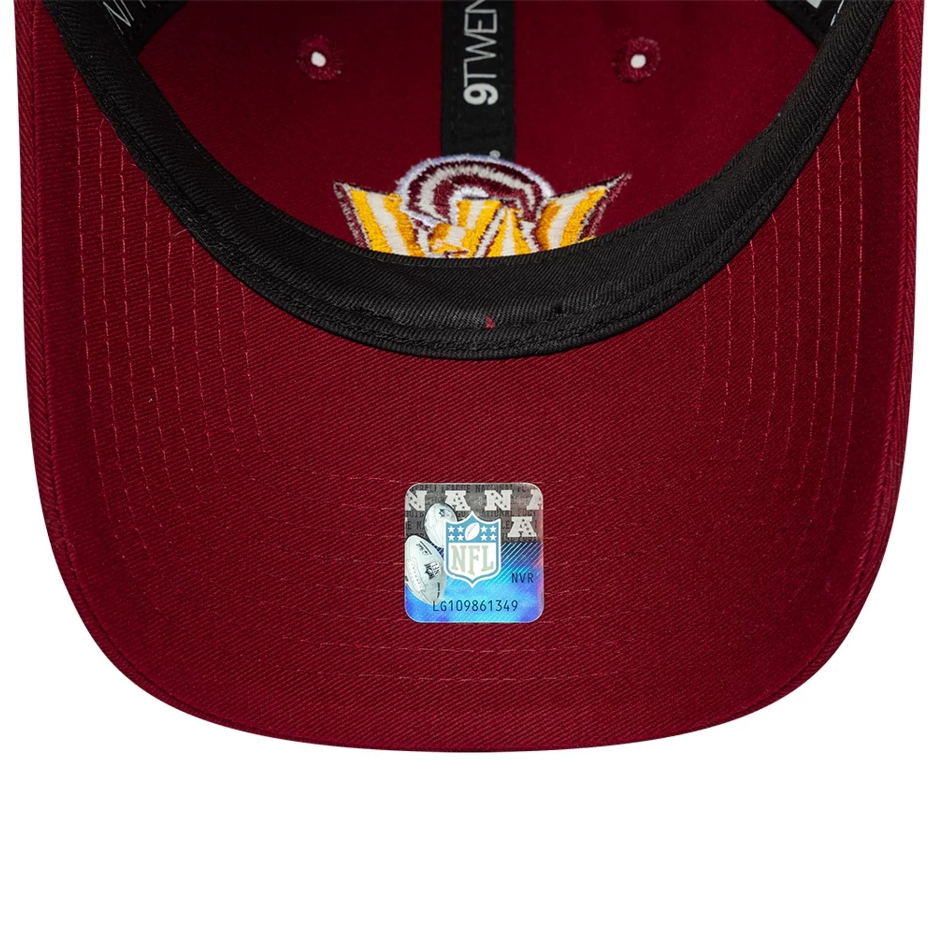 This is a Washington Commanders NFL Burgundy 9TWENTY Adjustable Cap 7