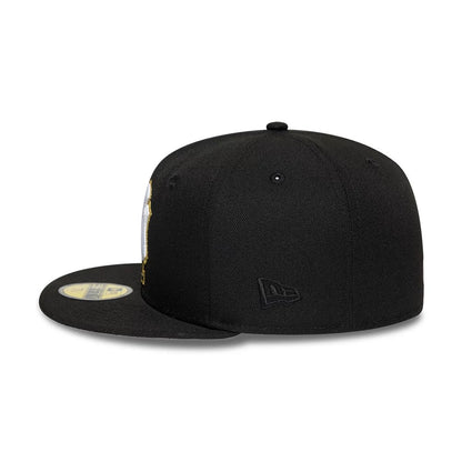 Pictured is this MLB Empire State New York Yankees 59FIFTY Fitted cap in black. 7