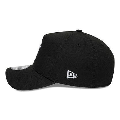 Pictured is this  MLB Upsidedown LA Dodgers 9FORTY A-Frame cap in black. 6