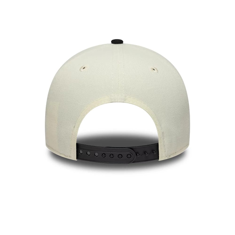 Pictured is this  MLB 2Tone LA Dodgers 9FORTY A-Frame cap in cream. 5