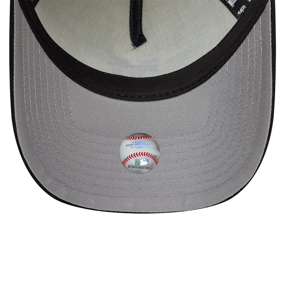 Pictured is this  MLB 2Tone LA Dodgers 9FORTY A-Frame cap in cream. 2