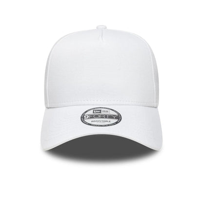 This is a New Era White 9FORTY A-Frame Adjustable Cap 3
