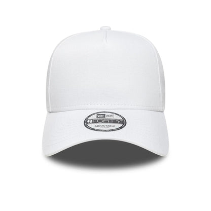 This is a New Era White 9FORTY A-Frame Adjustable Cap 3