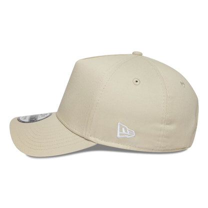 This is a New Era Beige 9FORTY A-Frame Adjustable Cap 5