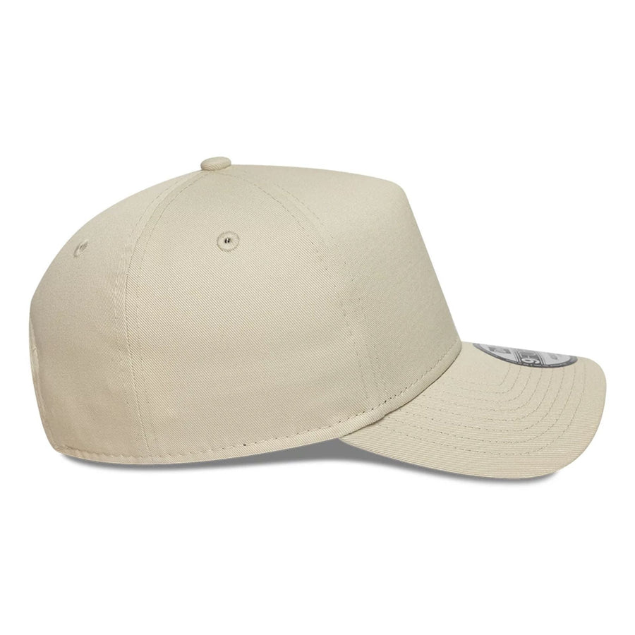 This is a New Era Beige 9FORTY A-Frame Adjustable Cap 6