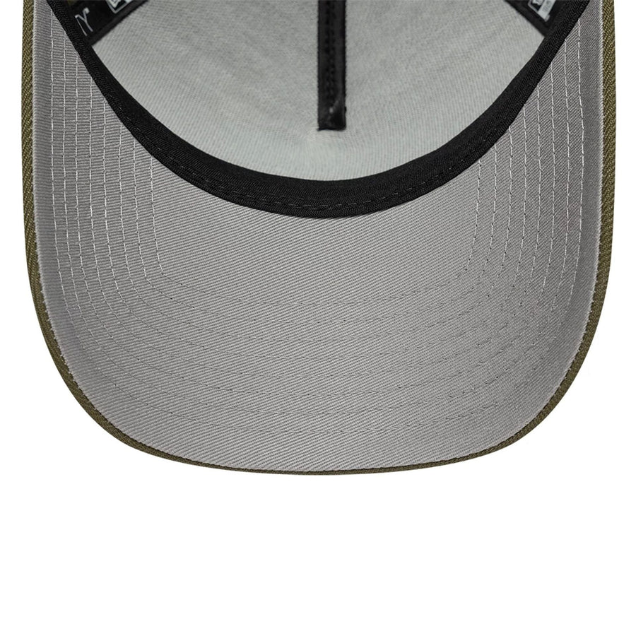 This is a New Era Green 9FORTY A-Frame Adjustable Cap 2