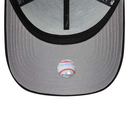 Pictured is this MLB Cooperstown New York Yankees 9FORTY A-Frame cap in black. 2