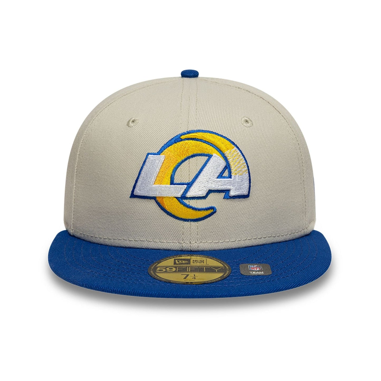 This is a LA Rams NFL White 59FIFTY Fitted Cap 3