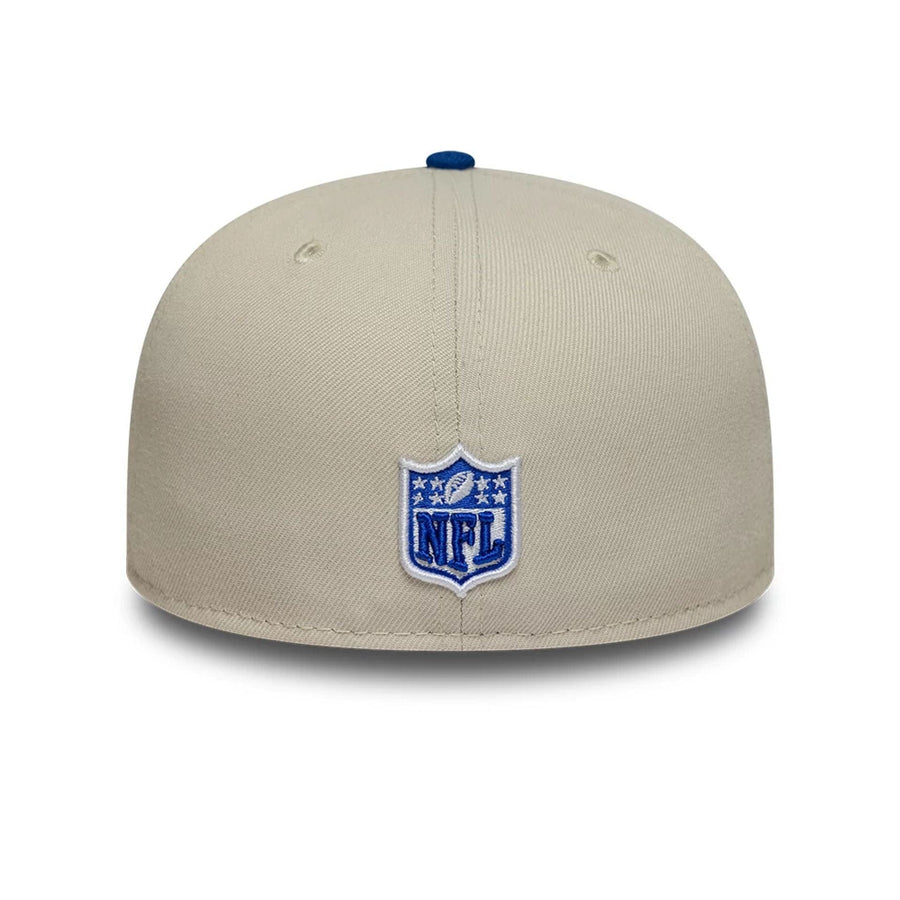 This is a LA Rams NFL White 59FIFTY Fitted Cap 5